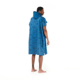 TASMAN PONCHO __color:Blue_Flower_Print#2