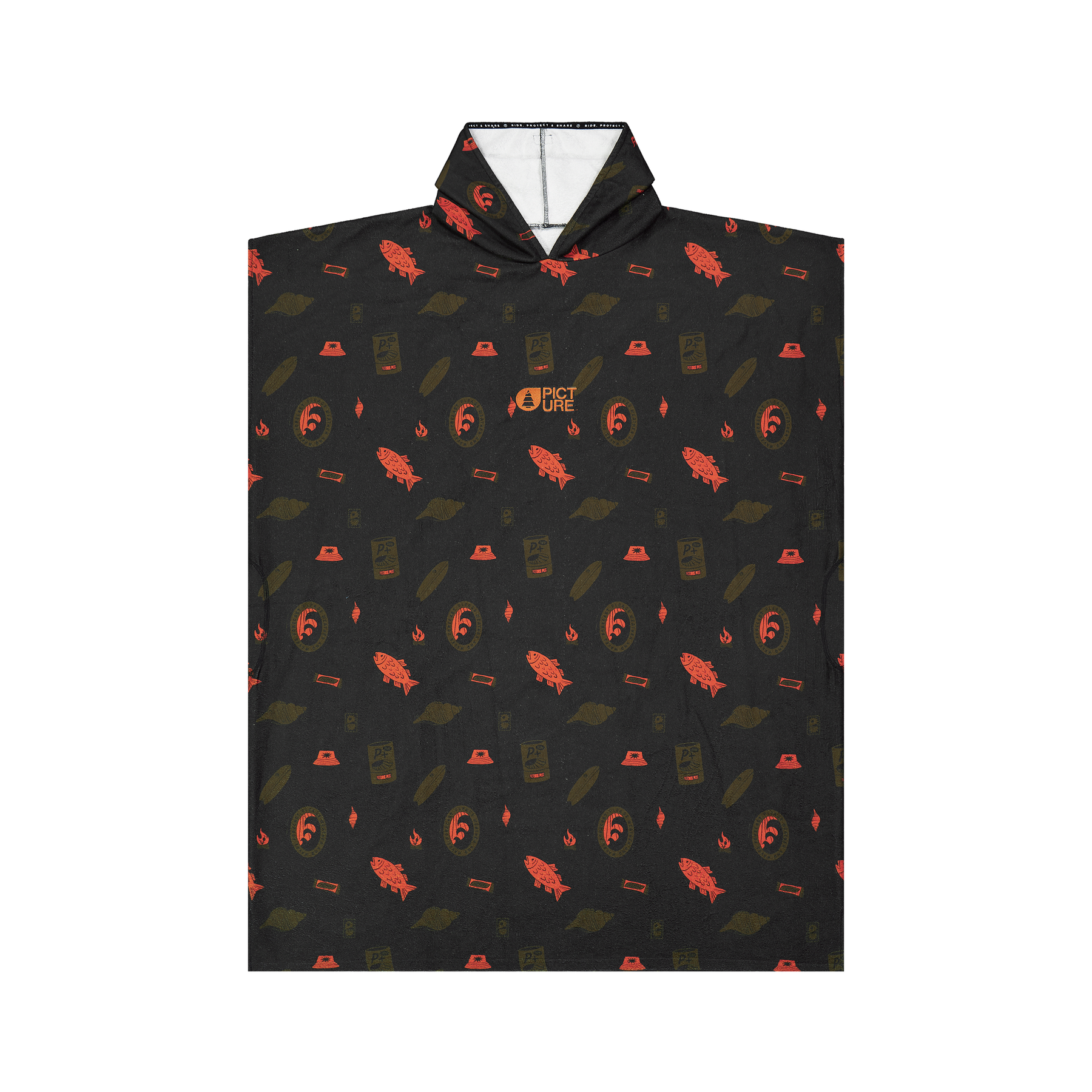 TASMAN PONCHO __color:Sea_Rider_Print#17