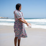 TASMAN PONCHO __color:Wasania_Print#22