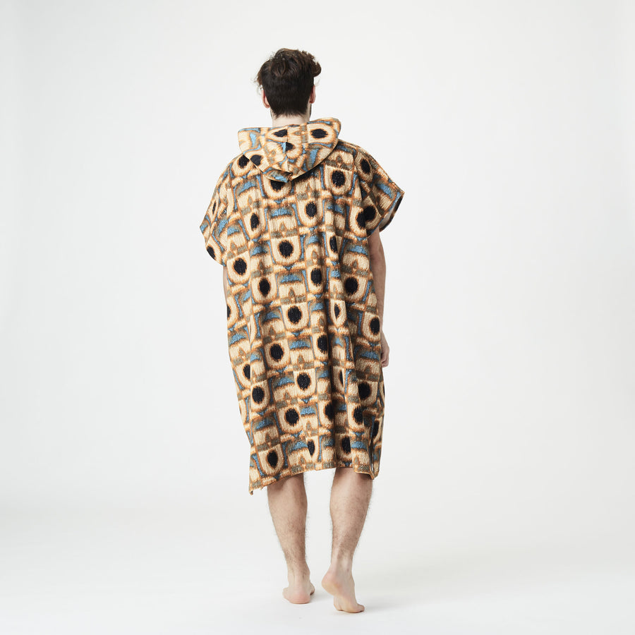 LANDSOM PONCHO __color:Tiki_Print#3