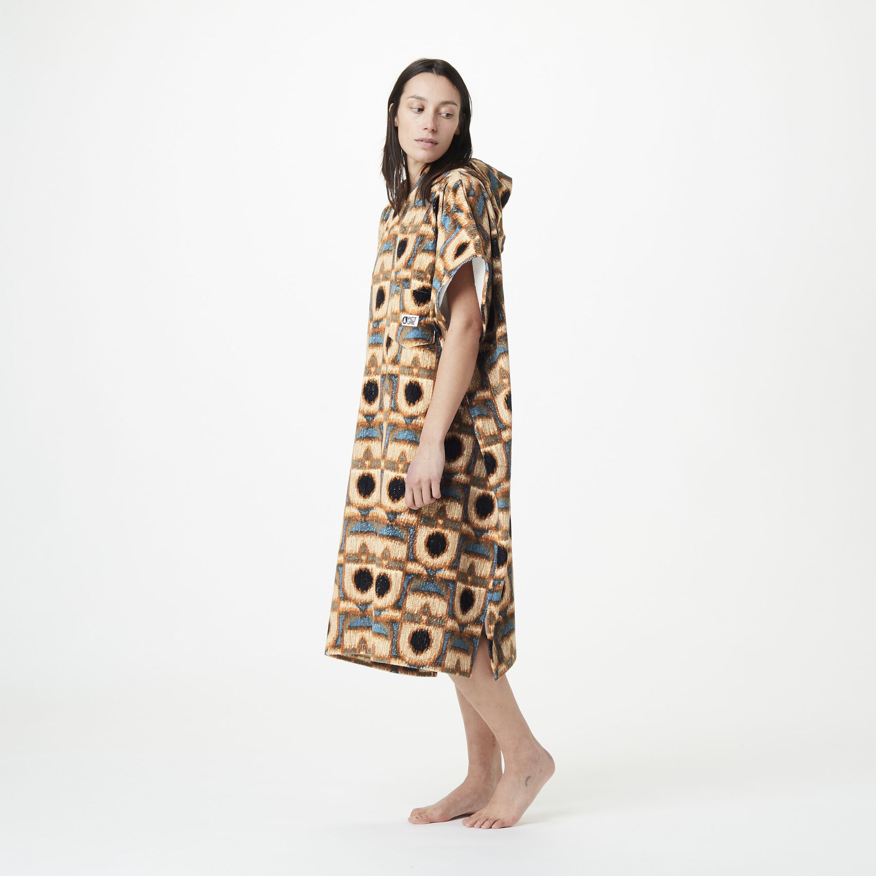 LANDSOM PONCHO __color:Tiki_Print#6