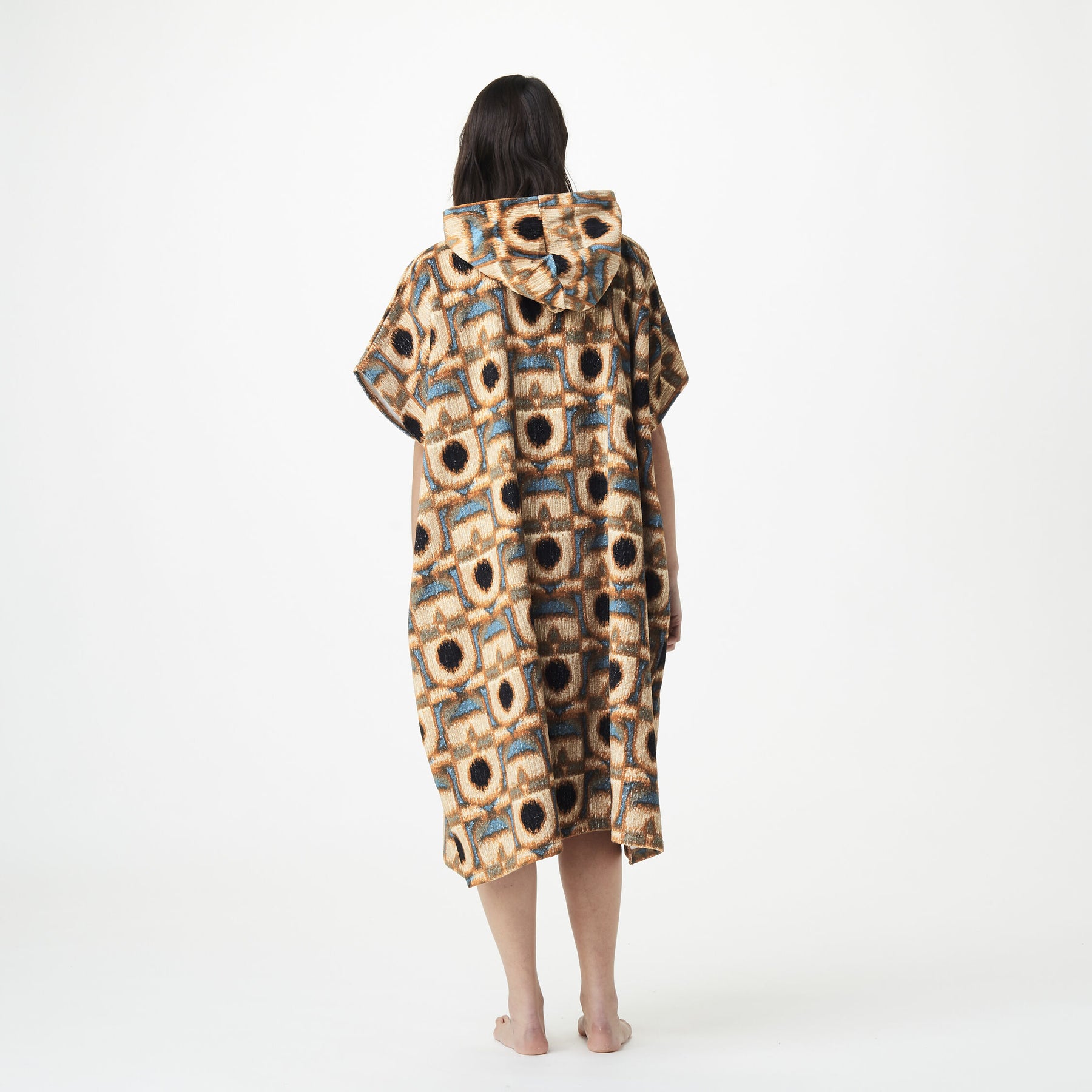LANDSOM PONCHO __color:Tiki_Print#7
