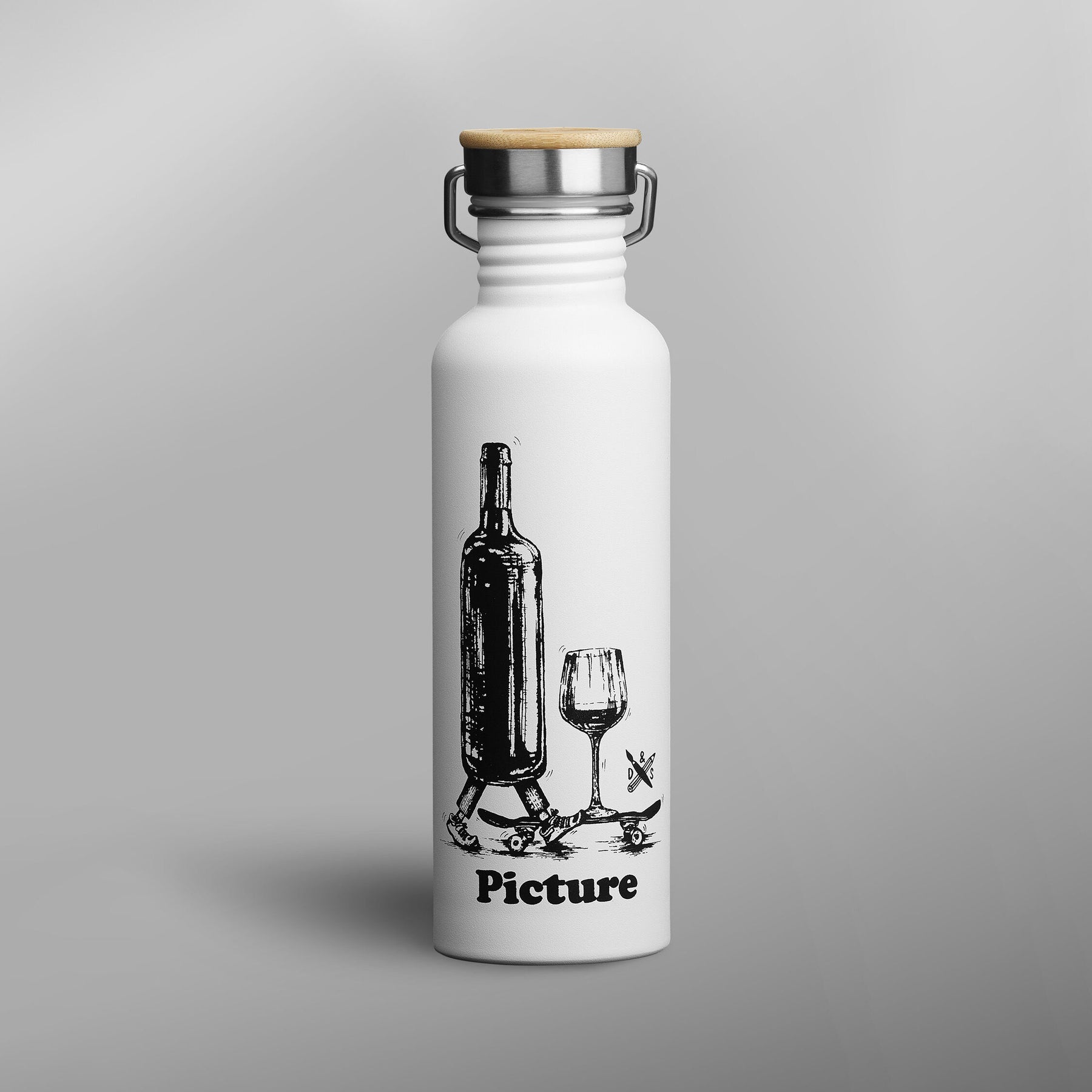 HAMPTON BOTTLE __color:White_Glass#18