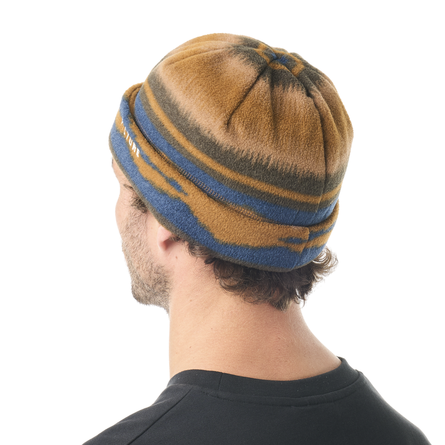 FLEECE BEANIE __color:Geometric_Stripes#1