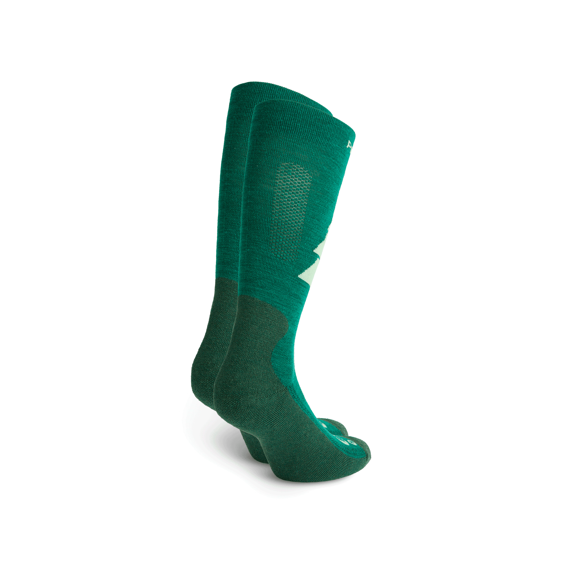 WOOLING SKI SOCKS __color:Smoke_Pine#11