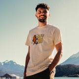 BASEMENT MUSTARD TEE __color:Wood_Ash#5