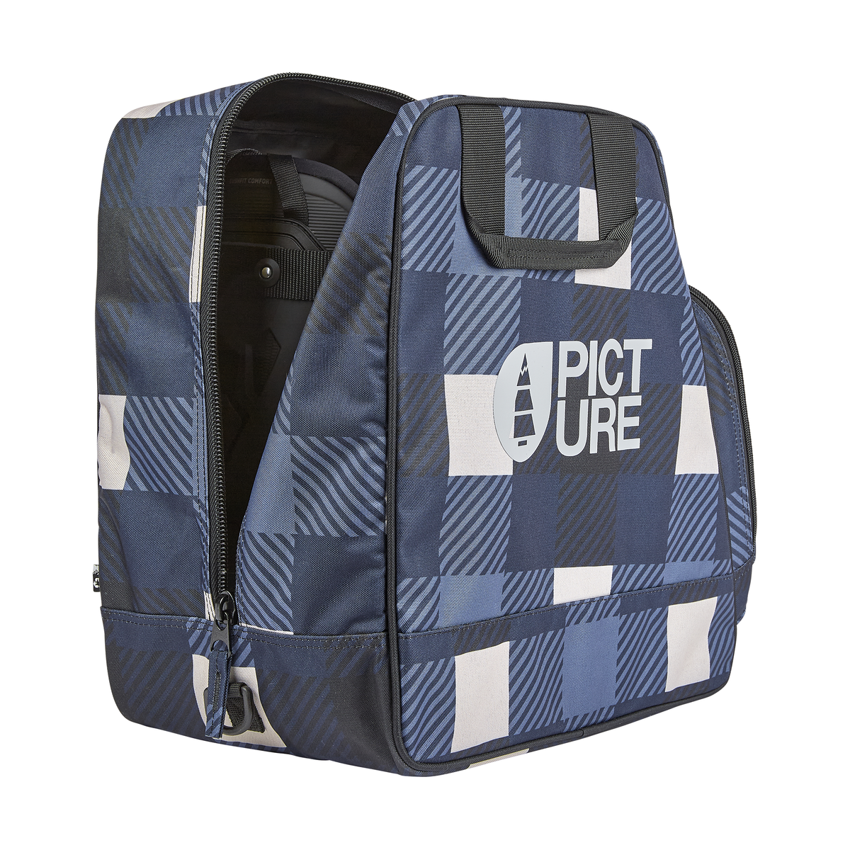 SHOES BAG __color:Bluplaid_Print#3