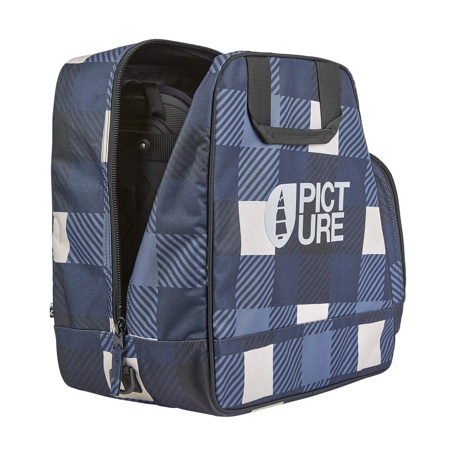 SHOES BAG __color:Bluplaid_Print#3
