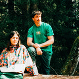 CARABALLO TEE __color:Green_Washed#5