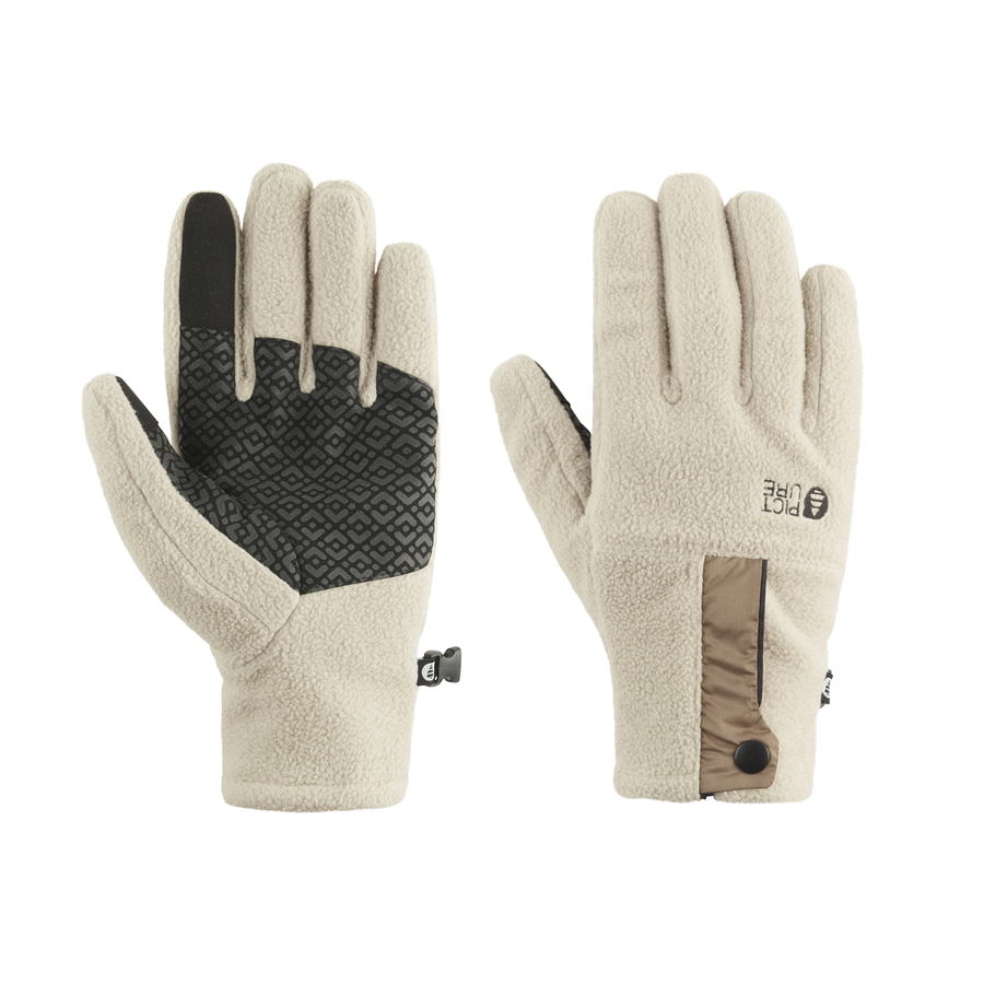 POLAR FLEECE GLOVES __color:Pure_Cashmere#2