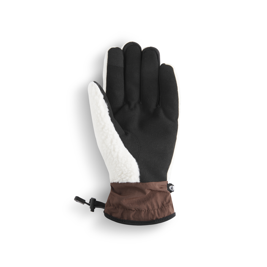 CHAKU SHERPA GLOVES __color:Chicory_Coffee#1