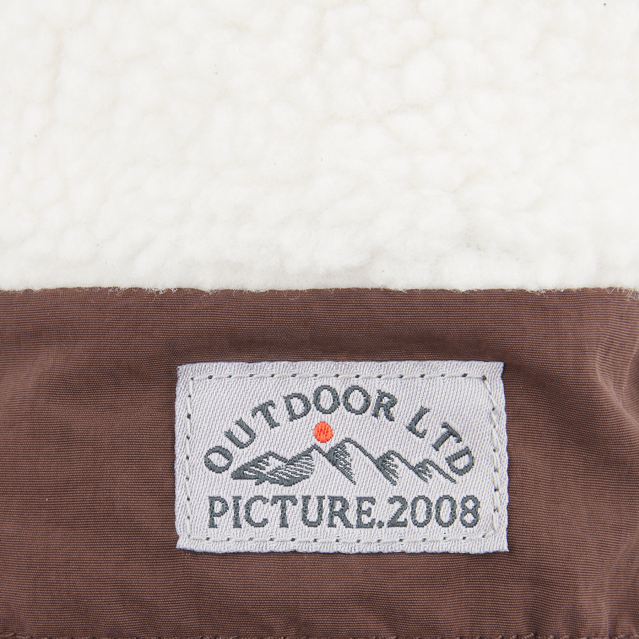 CHAKU SHERPA GLOVES __color:Chicory_Coffee#3
