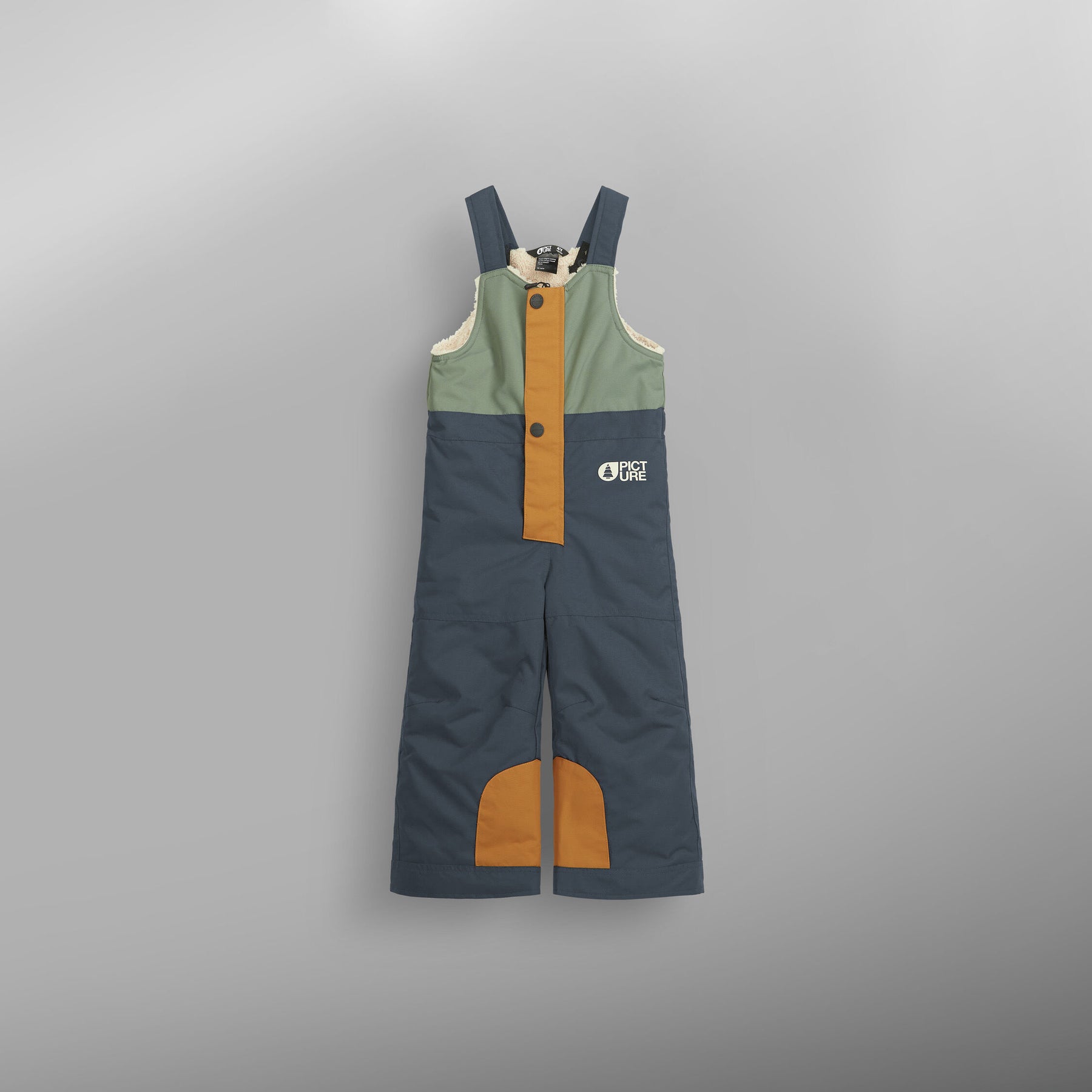 SNOWY TODDLER BIB PANTS __color:Dark_Blue#6
