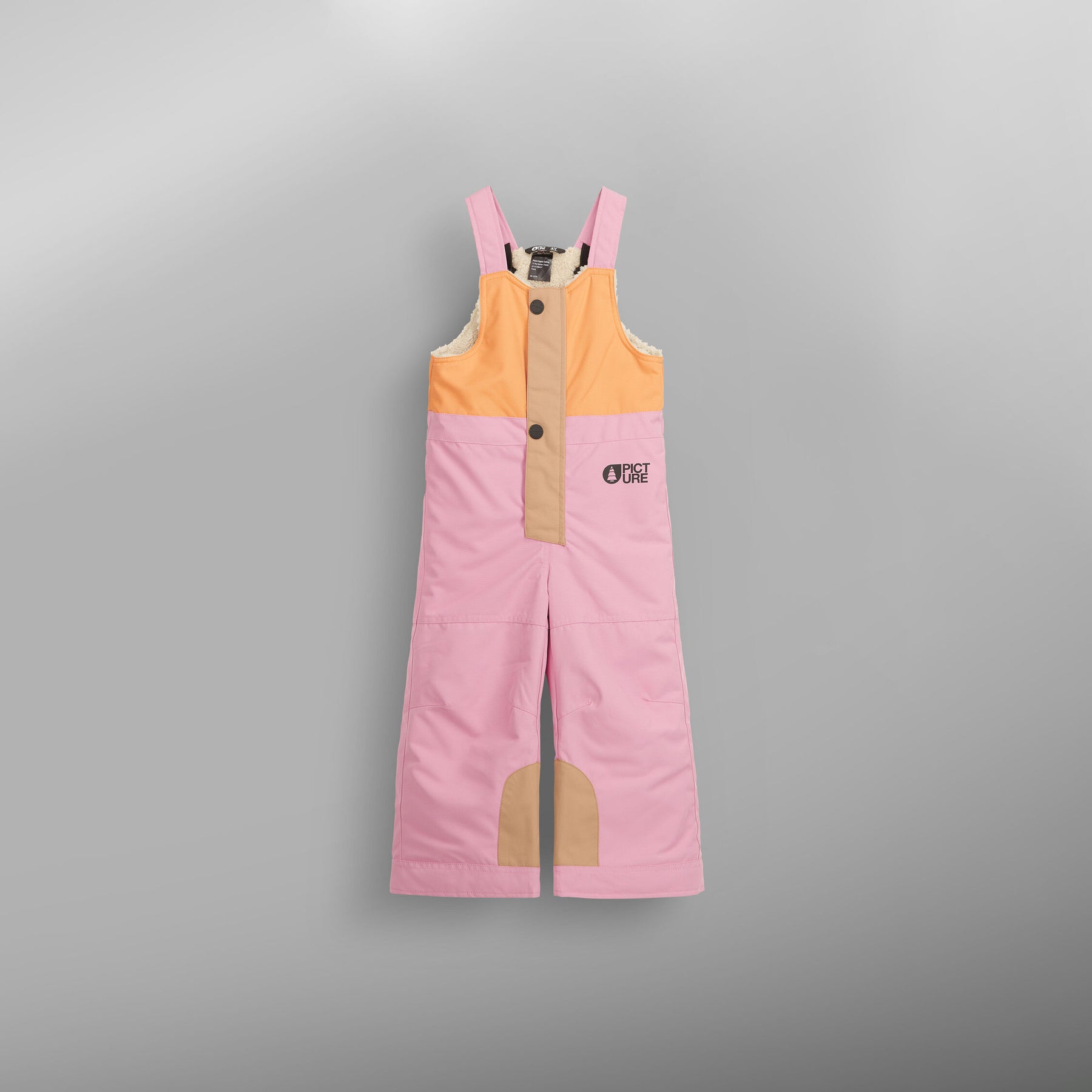 SNOWY TODDLER BIB PANTS __color:Cashmere_Rose#4