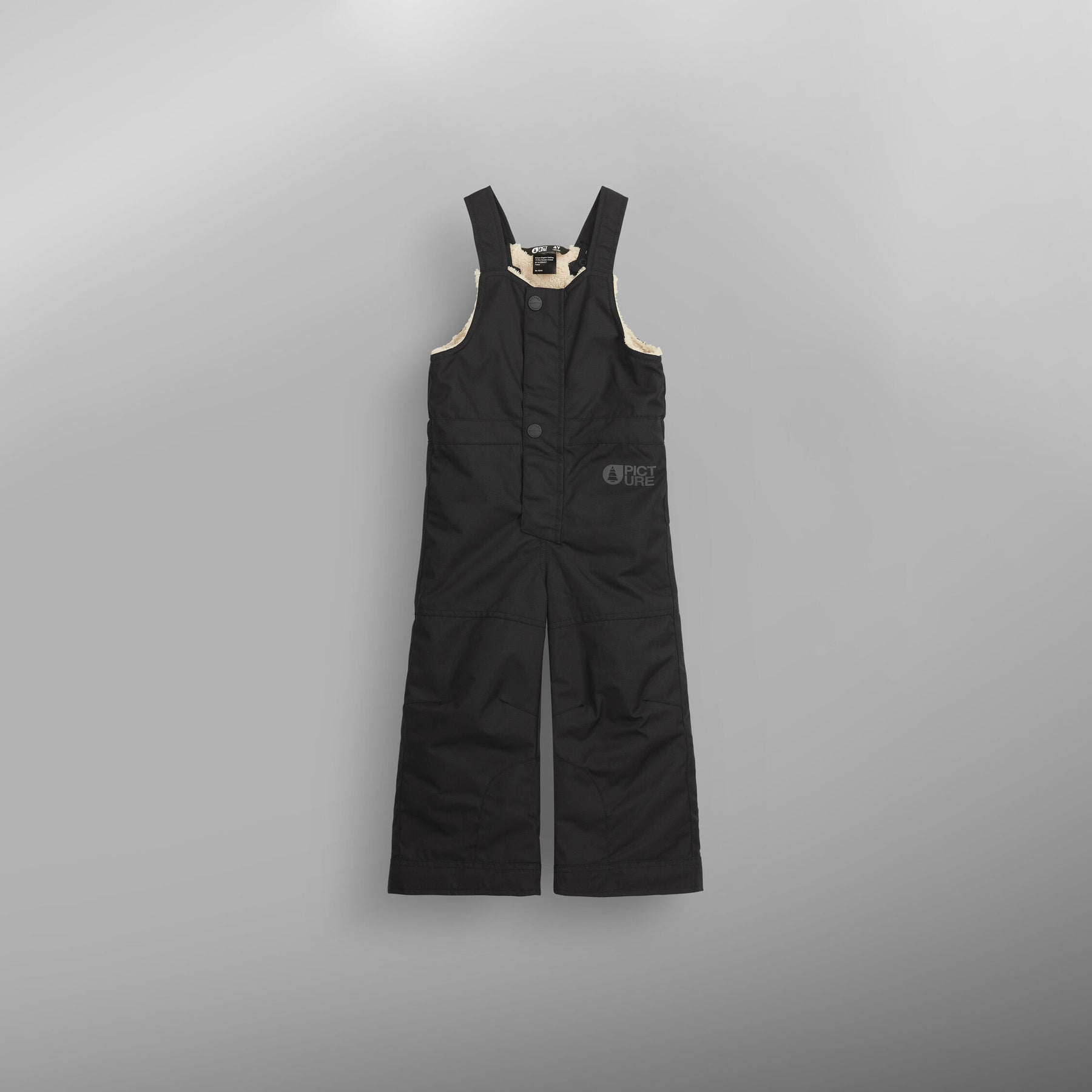 SNOWY TODDLER BIB PANTS __color:Black#0