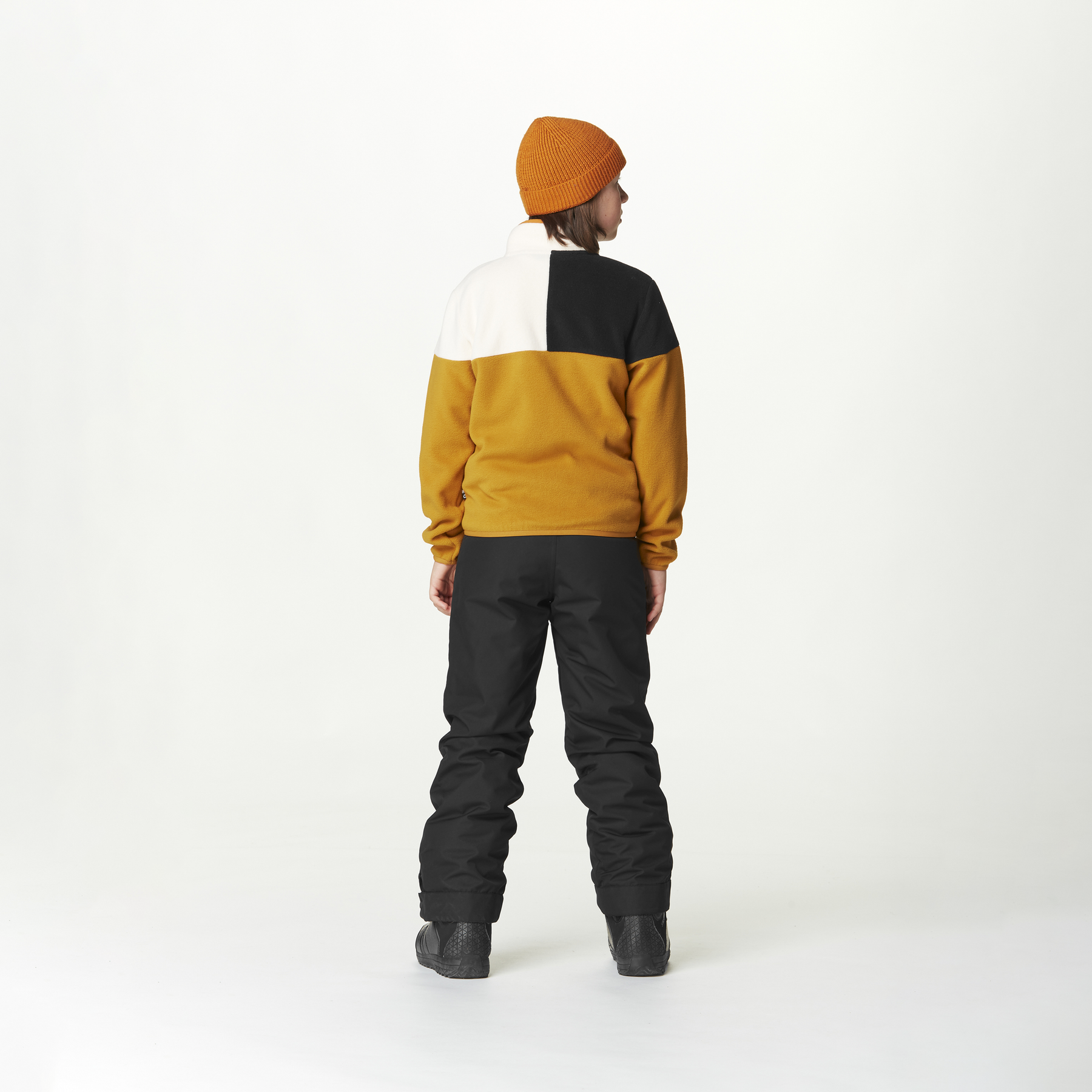 PIPOA  YOUTH FLEECE __color:Honey_Black_Vanilla#12