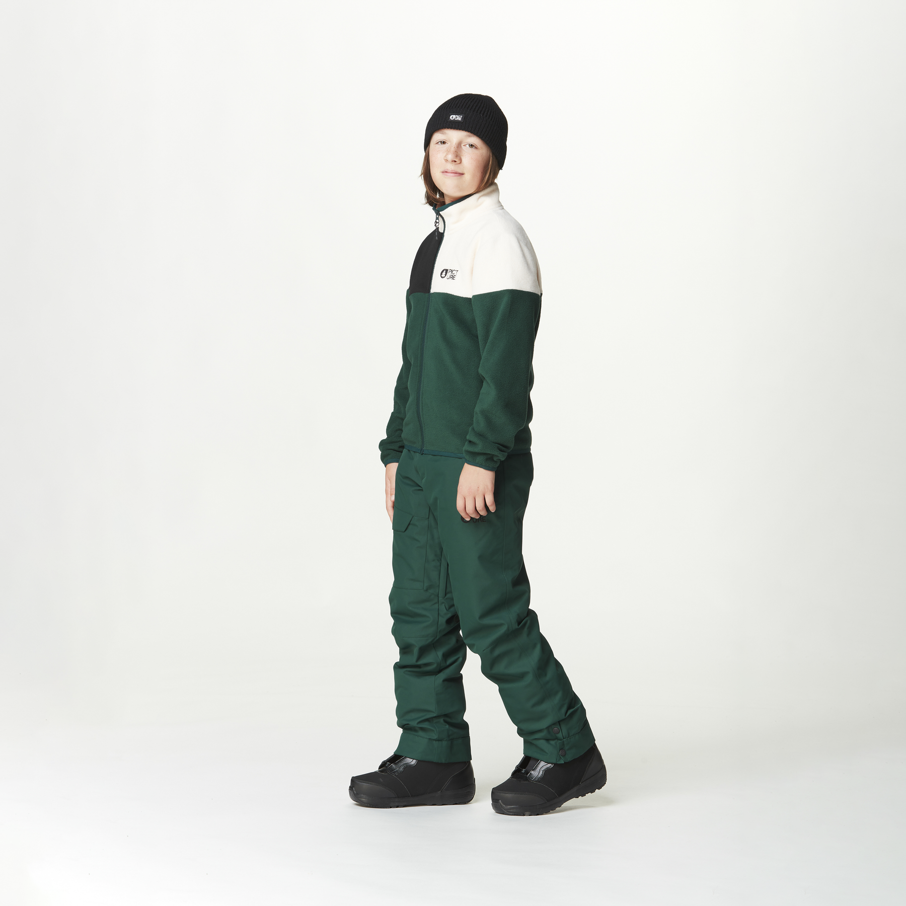 PIPOA  YOUTH FLEECE __color:Pdrsa_Pine_Black_Vanill#19
