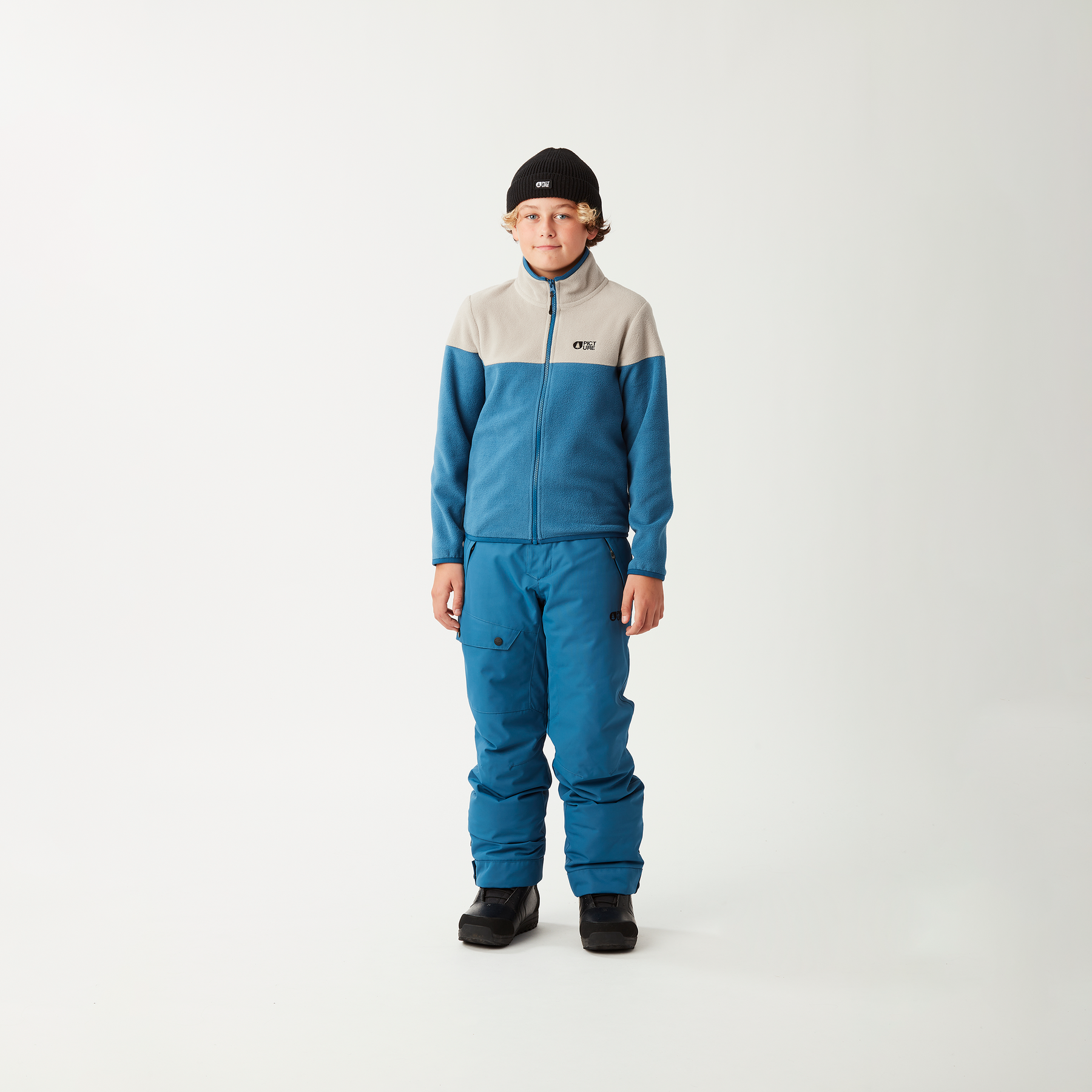 PIPOA  YOUTH FLEECE __color:Serenity_Blue#29
