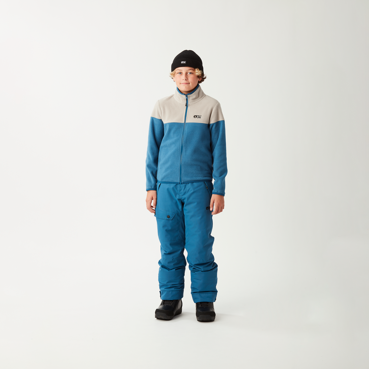 PIPOA  YOUTH FLEECE __color:Serenity_Blue#45