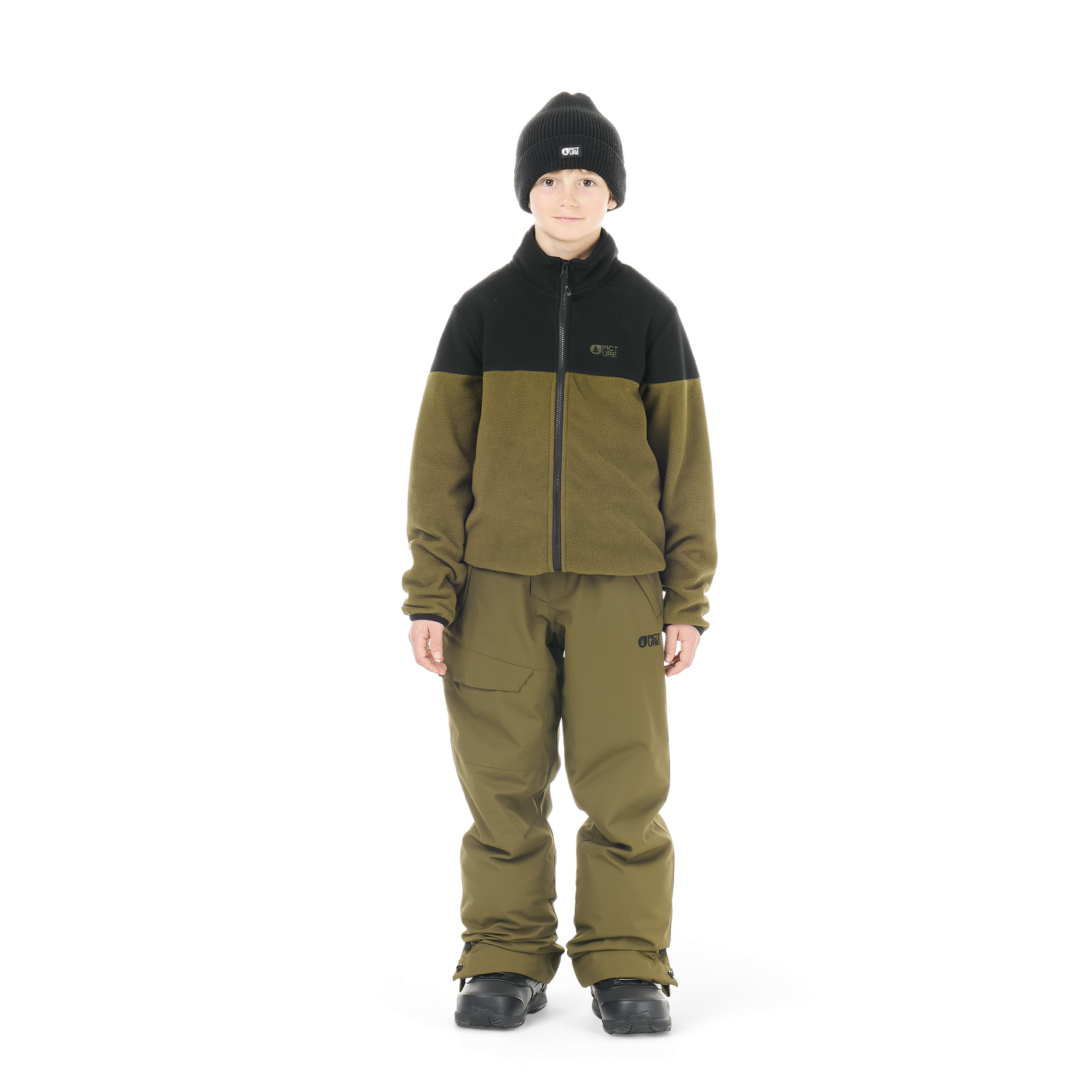 PIPOA  YOUTH FLEECE __color:Tobacco#57