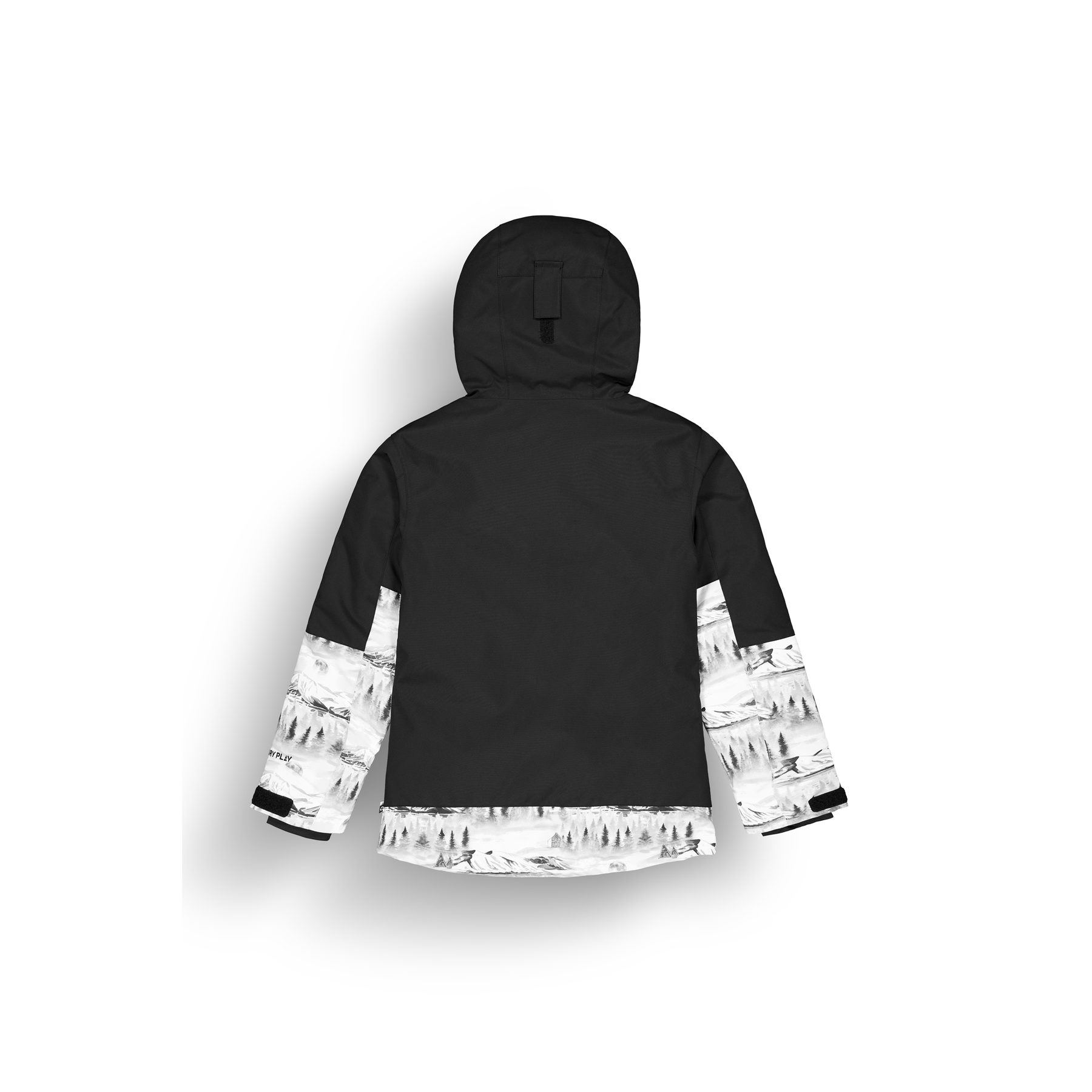 DAUMY JKT __color:Black_Mood_Print_Honey#14