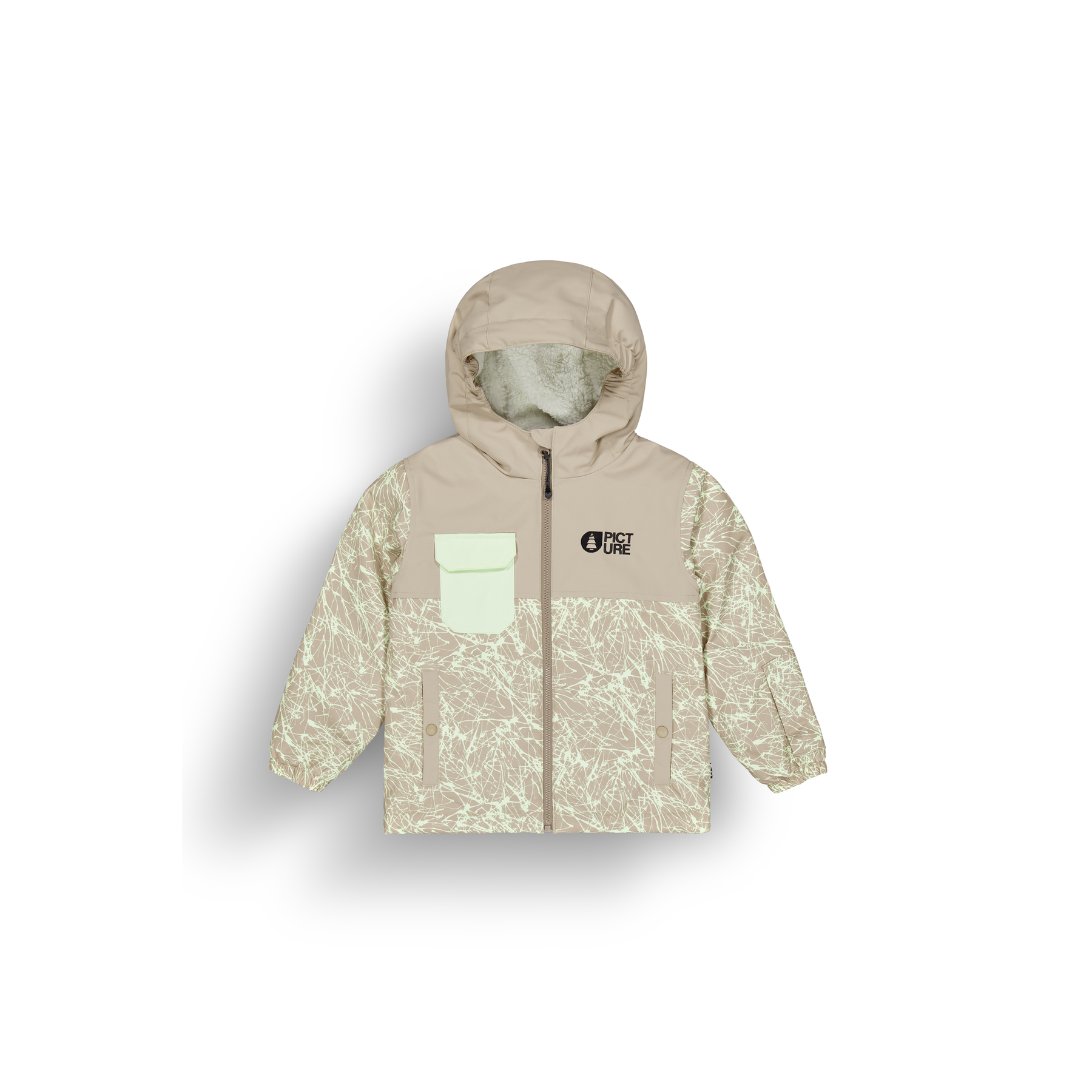 SNOWY PRINTED TODDLER JKT __color:Textury_Print_Roebuck#4