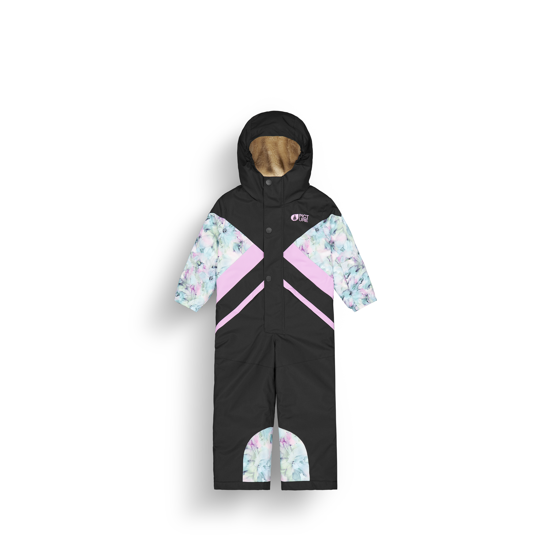 SNOWY TODDLER SUIT __color:Black_Blurry_Water_Prt#2