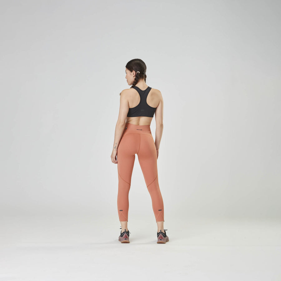CIDELLE 7/8 TECH LEGGINGS __color:Cedar_Wood#1