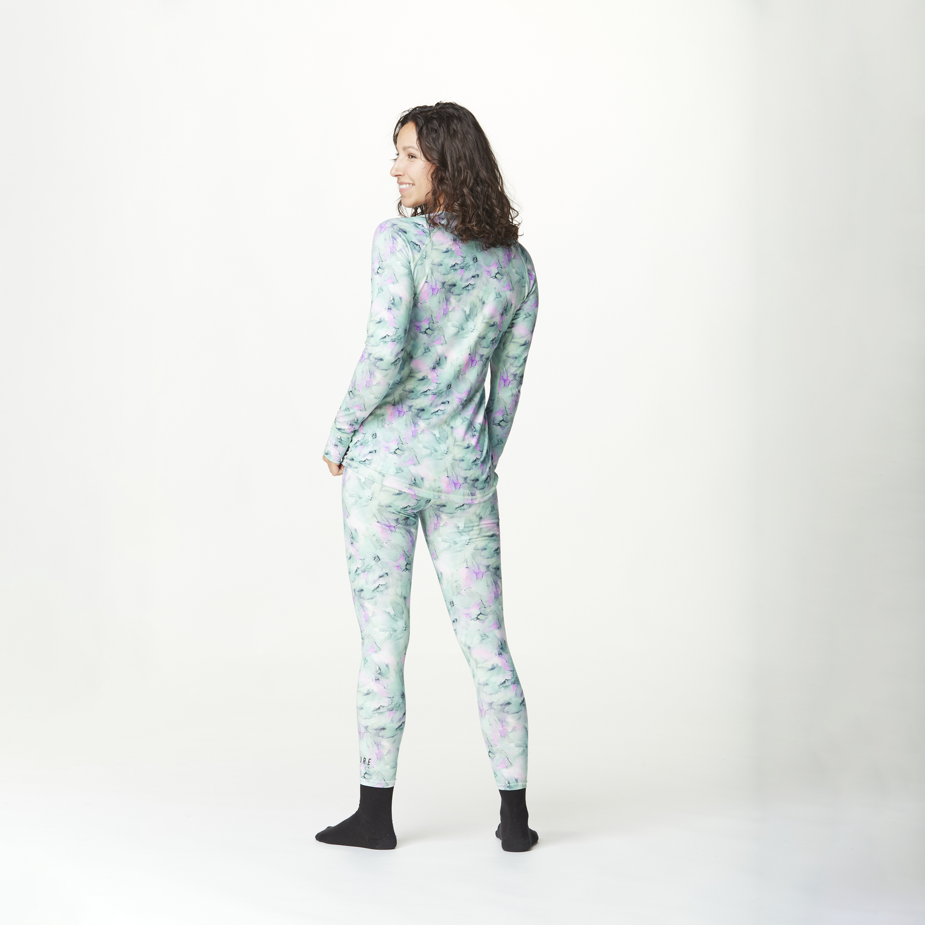 XINA PRINTED BOTTOM __color:Blurry_Water_Print#9