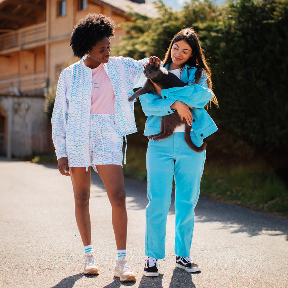 MILOU SHORTS __color:Water_stripes_Print#49