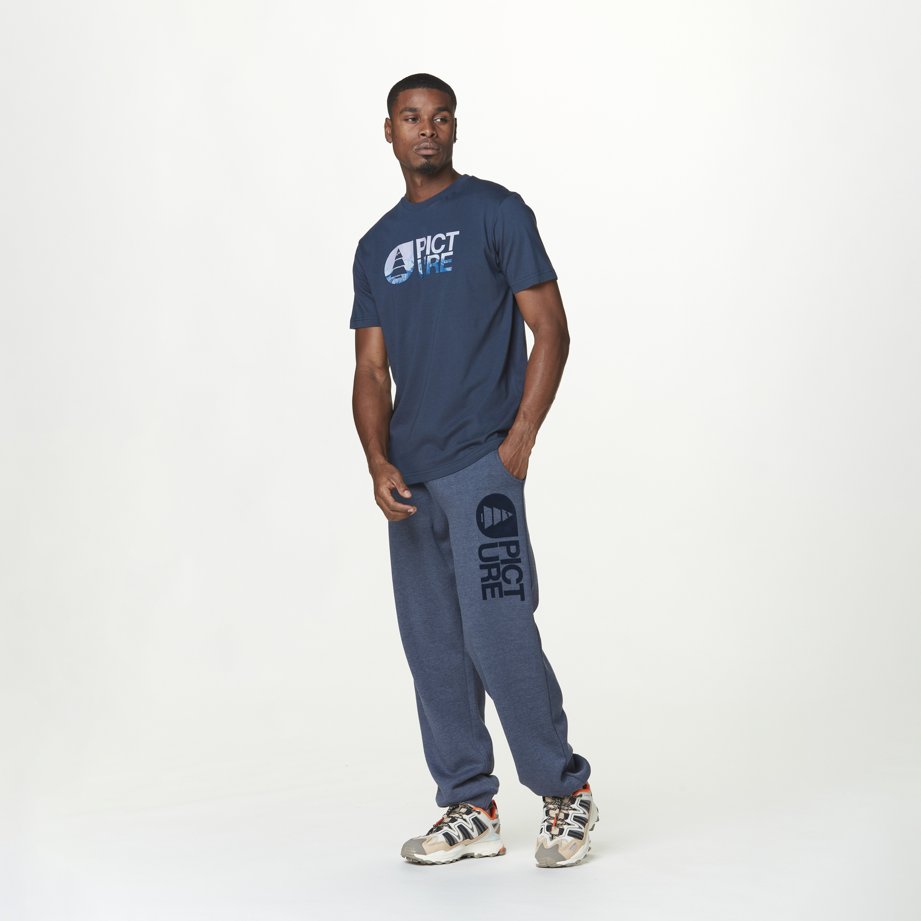 CHILL PANTS __color:Dark_Blue_Melange#5