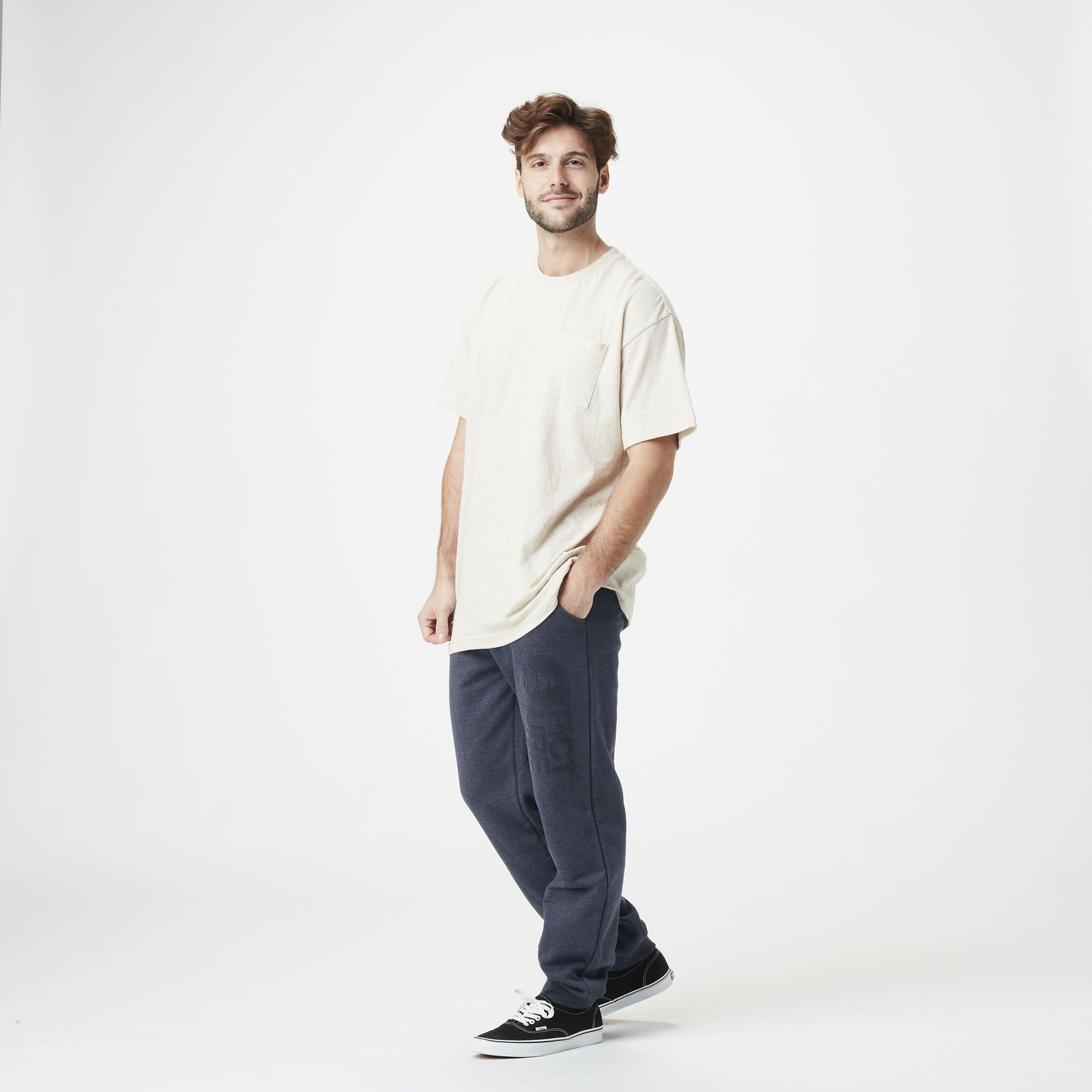 CHILL SUMMER PANTS __color:Dark_Blue_Melange#2