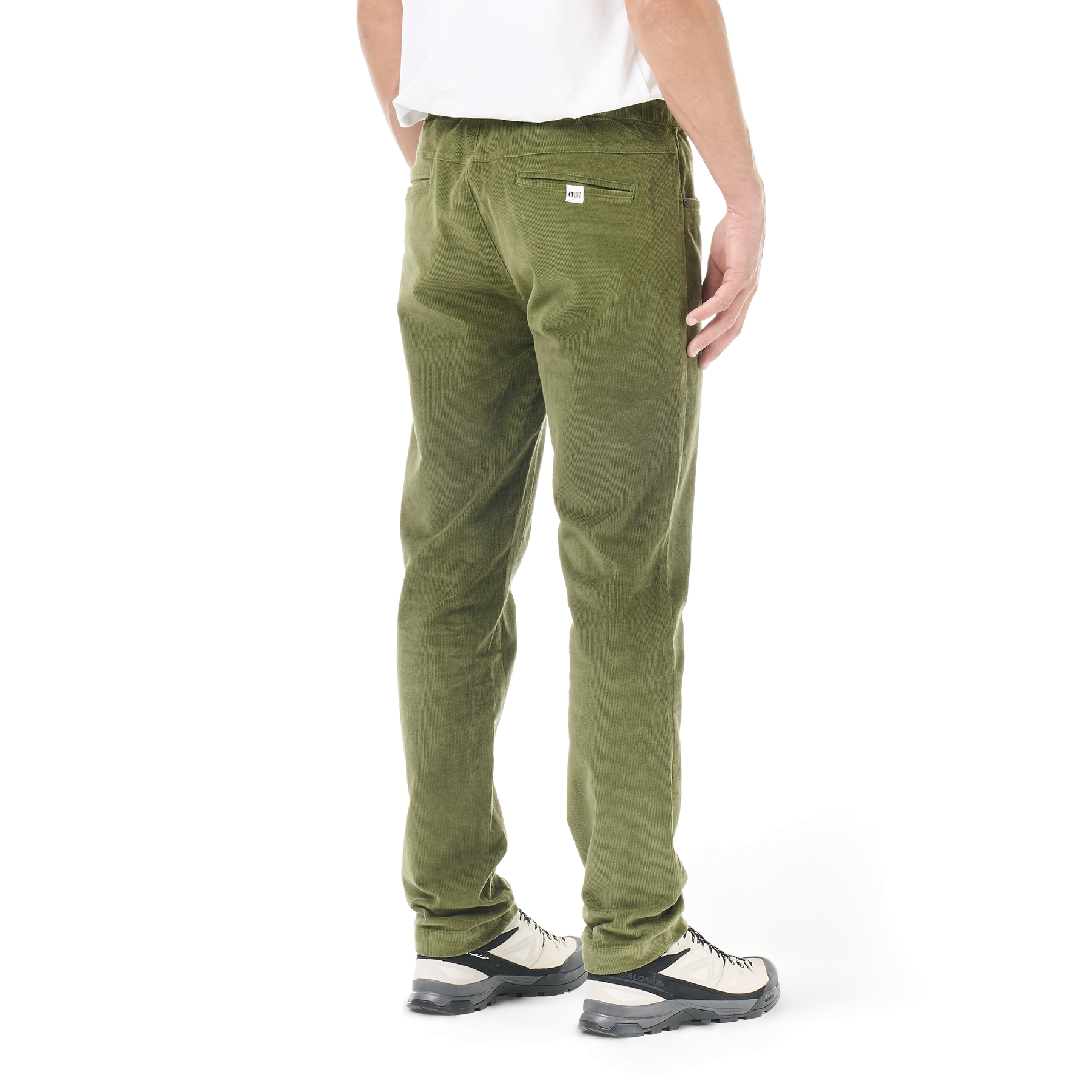 CRUSY CORD PANTS __color:Olivine#9