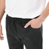 CRUSY CORD PANTS __color:Black#3