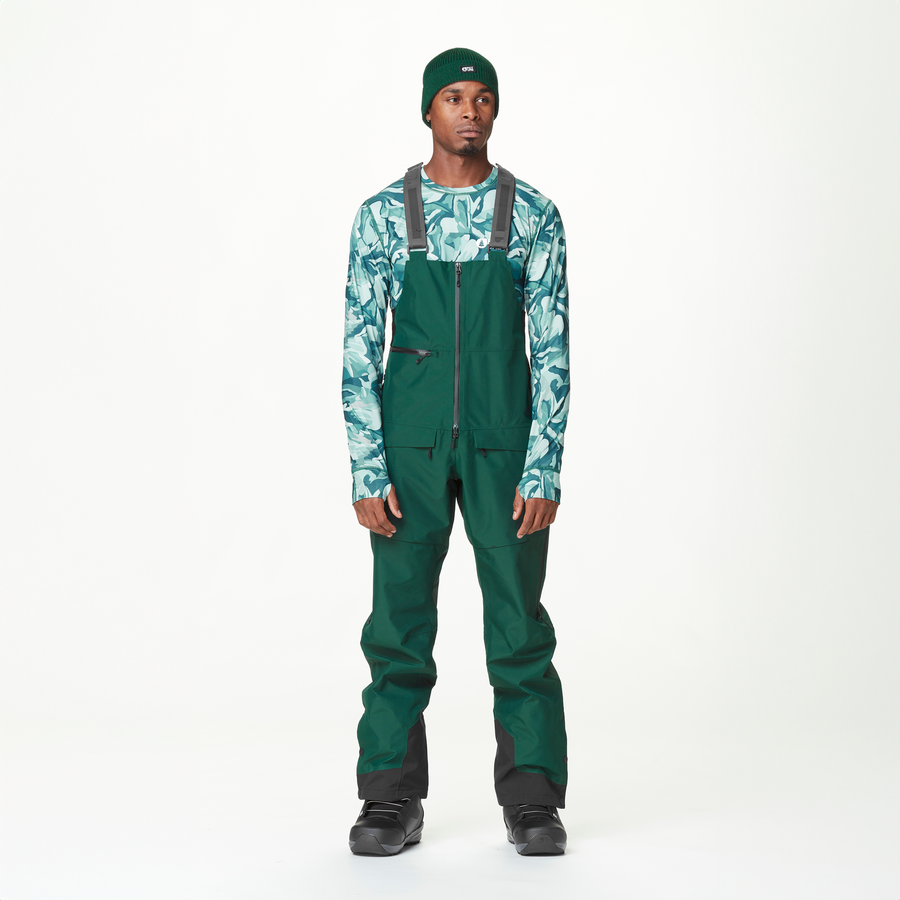 OZONN 3L BIB PANTS __color:Ponderosa_Pine#7