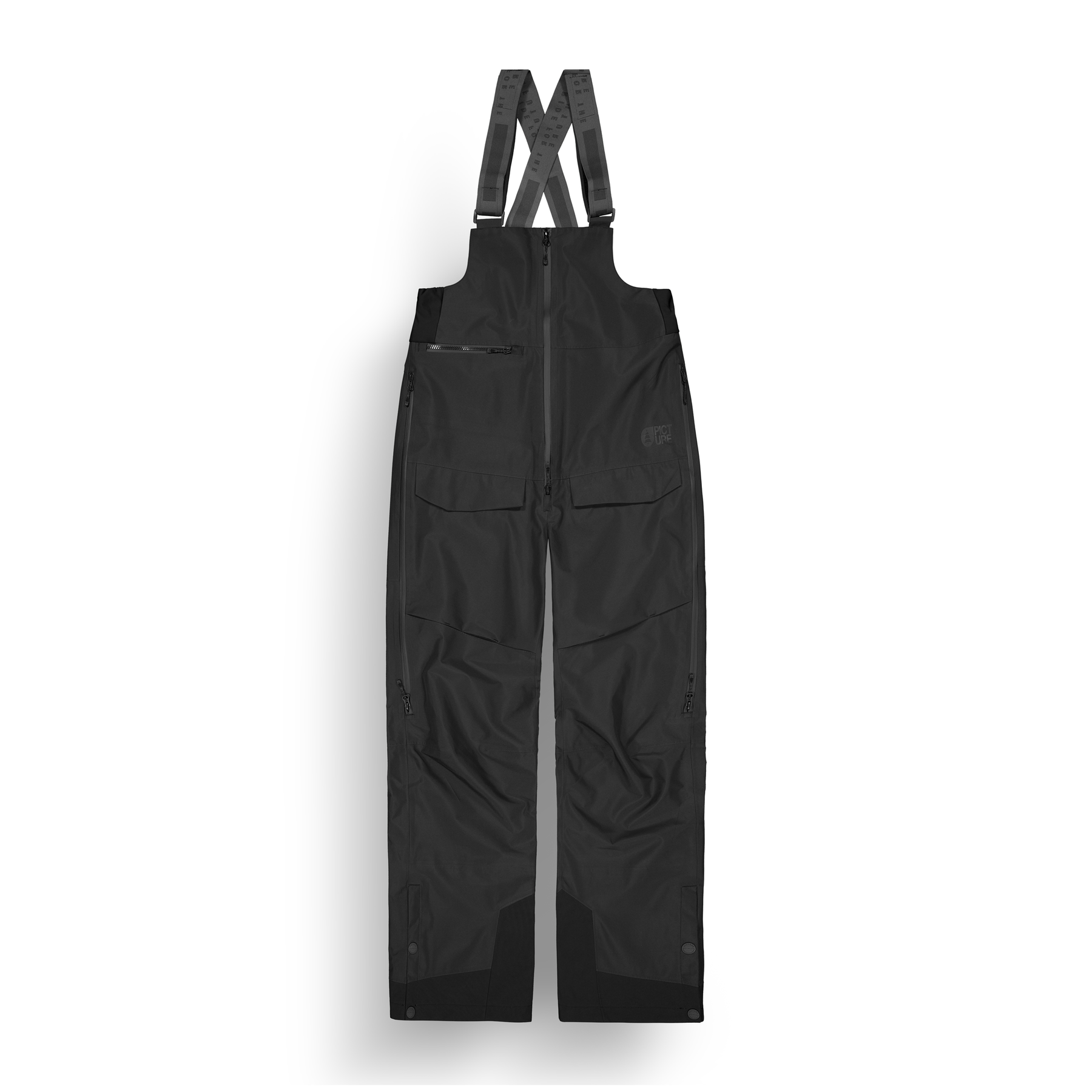 OZONN 3L BIB PANTS __color:Black#5