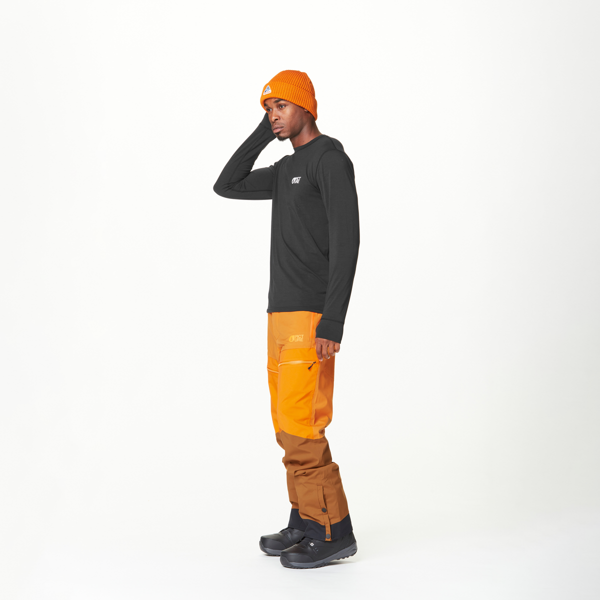 NAIKOON PANTS __color:Honey_Carrot_Chocolate#18