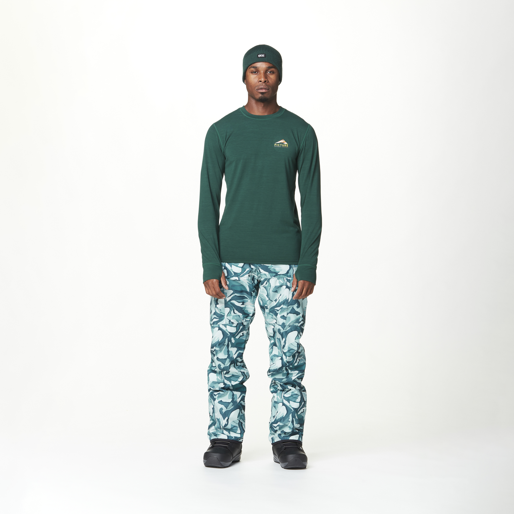 PLAN PRINTED PANTS __color:Peppup_Print#0