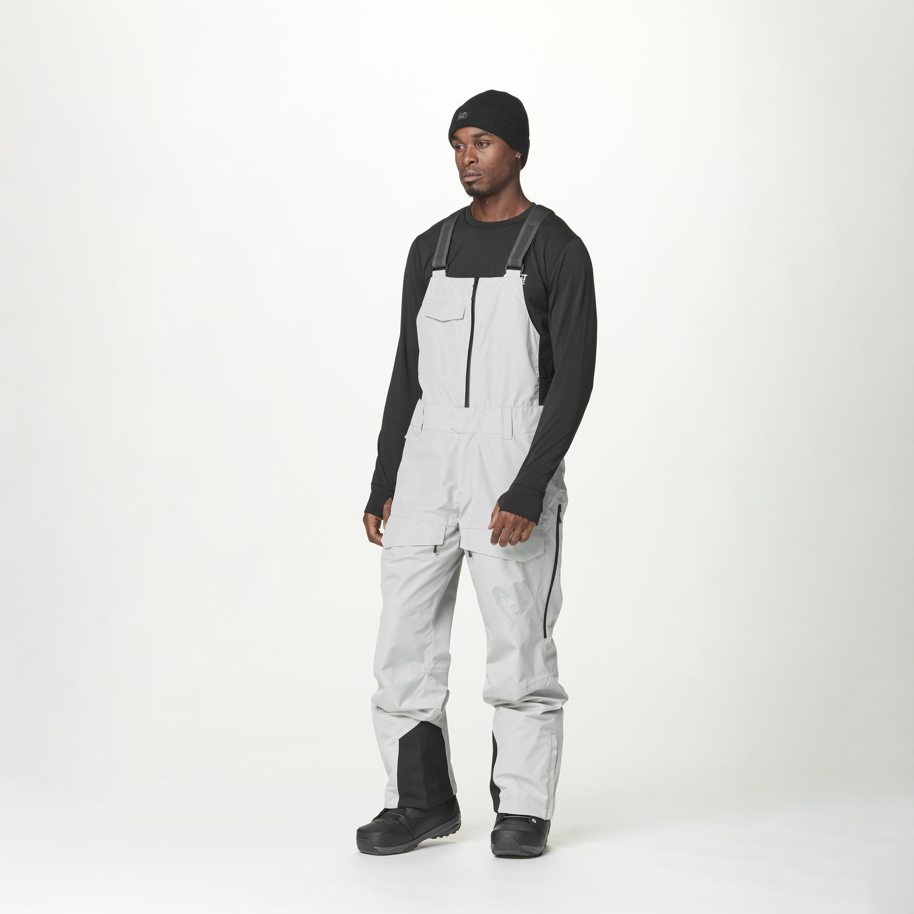 U28 BIB PANTS __color:Pigeon#18