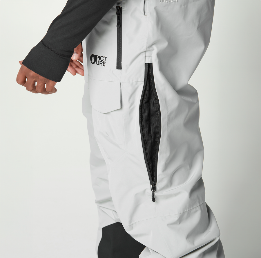 U28 BIB PANTS __color:Pigeon#20