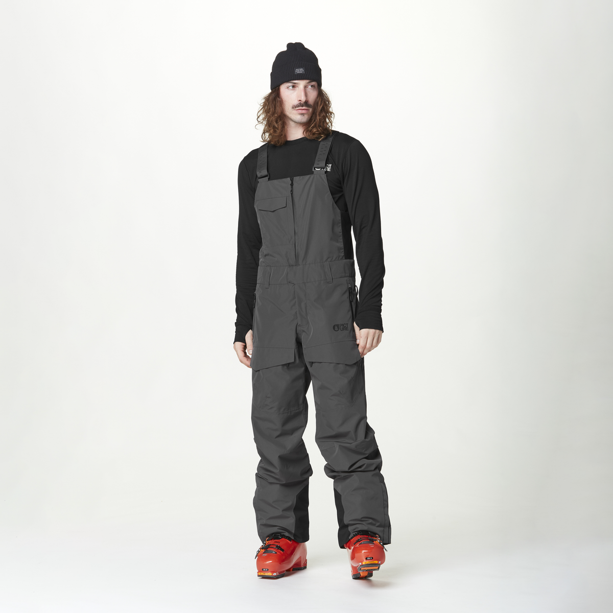 U28 BIB PANTS __color:Magnet#8