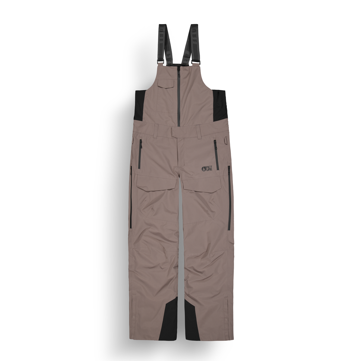 U28 BIB PANTS __color:Deep_Taupe#6