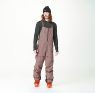 U28 BIB PANTS __color:Deep_Taupe#0