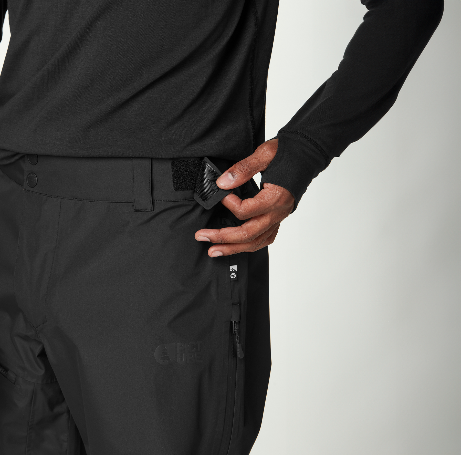 ERON 3L PANTS __color:Black#3