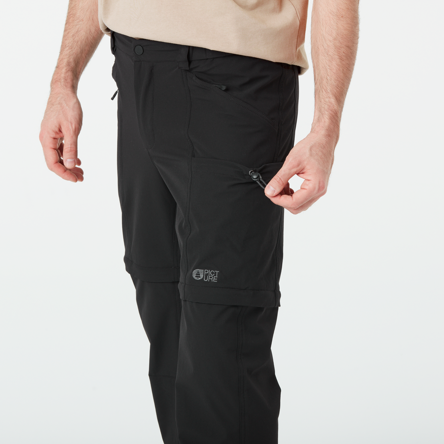 OUTIF 2IN1 STRETCH PANTS __color:Black#3