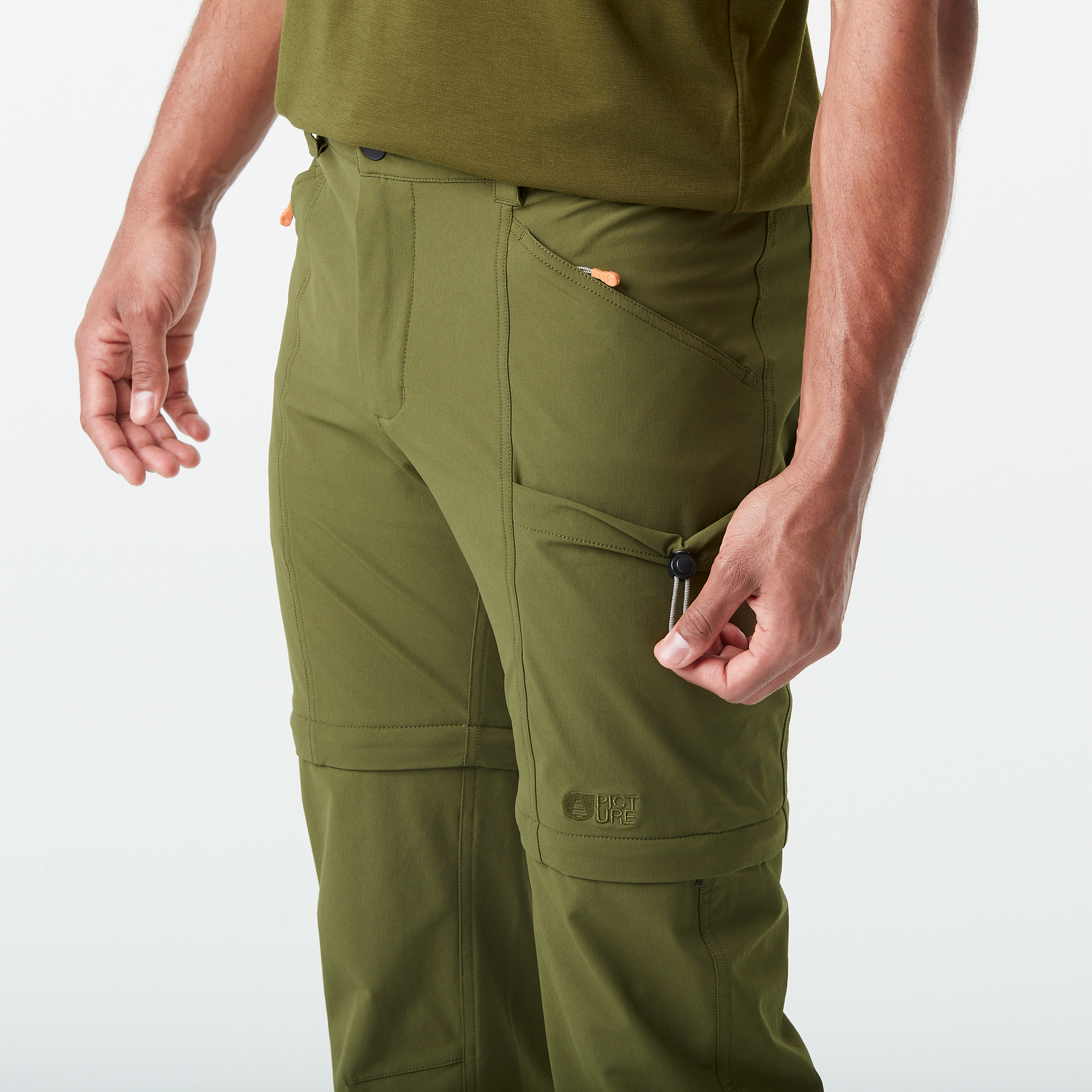 OUTIF 2IN1 STRETCH PANTS __color:Tobacco#17