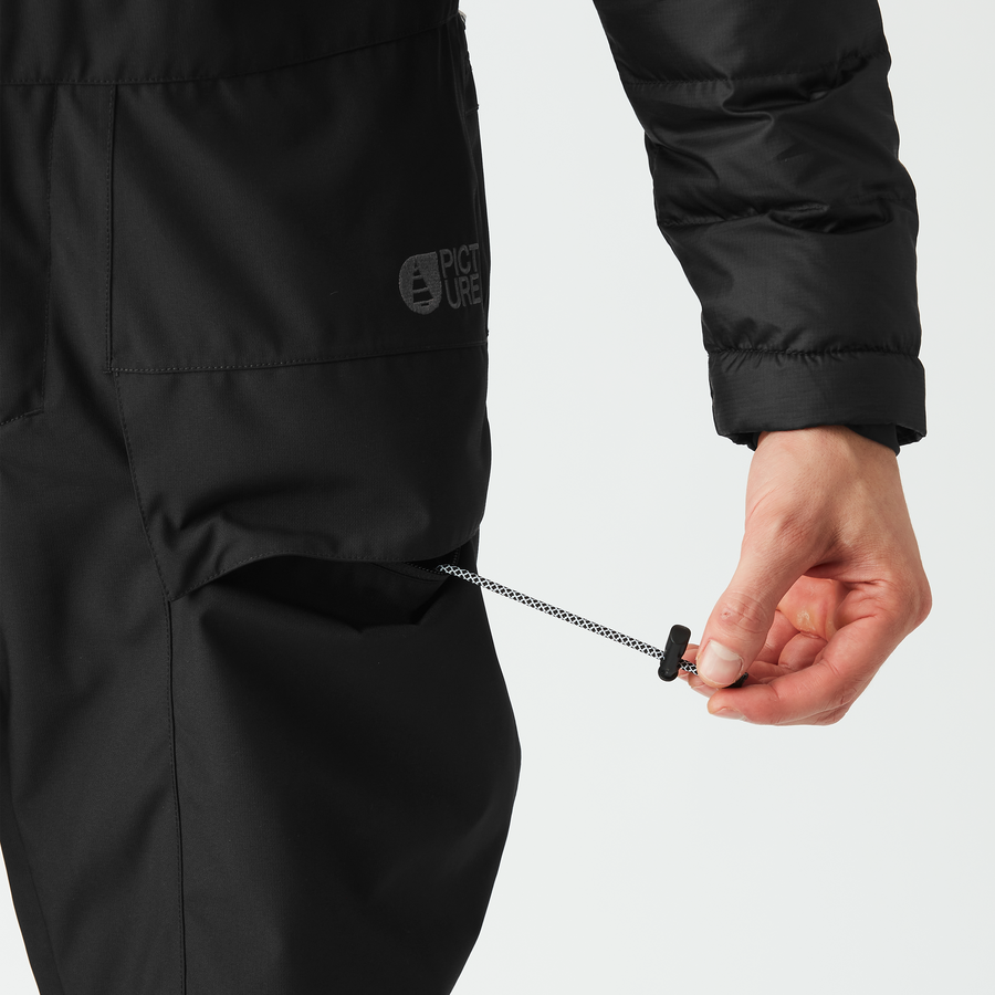 TESTY BIB PANTS __color:Black#5