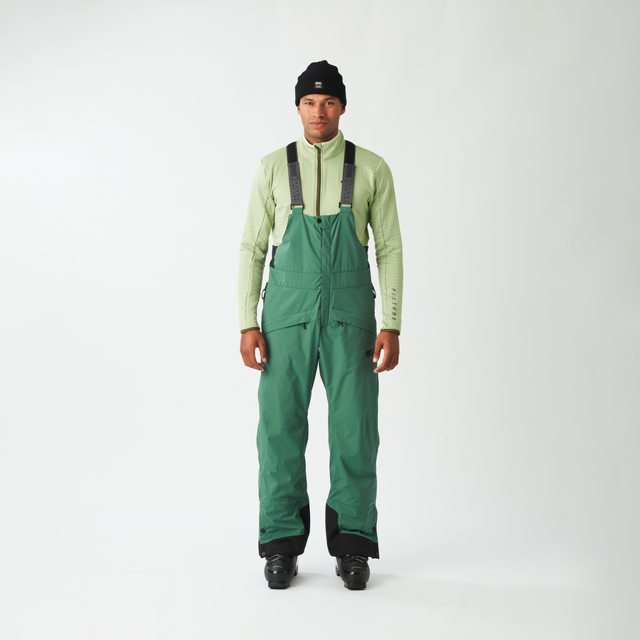 AVENING BIB PANTS __color:Smoke_Pine#17