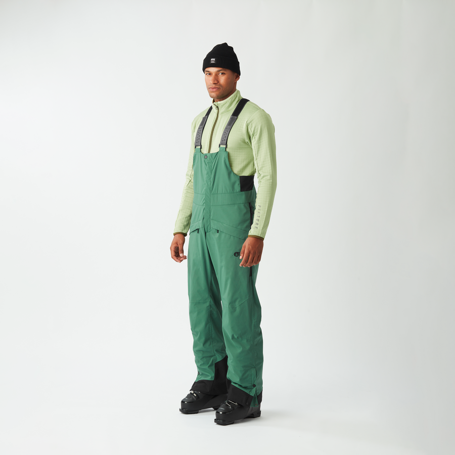 AVENING BIB PANTS __color:Smoke_Pine#19