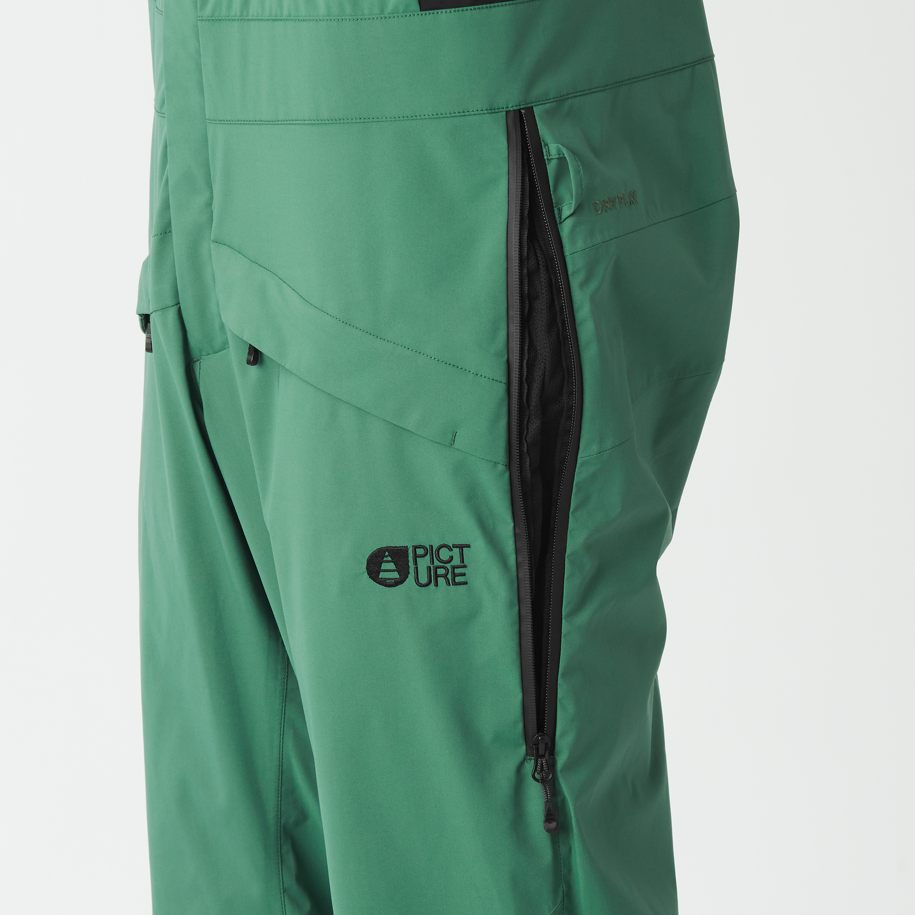 AVENING BIB PANTS __color:Smoke_Pine#21